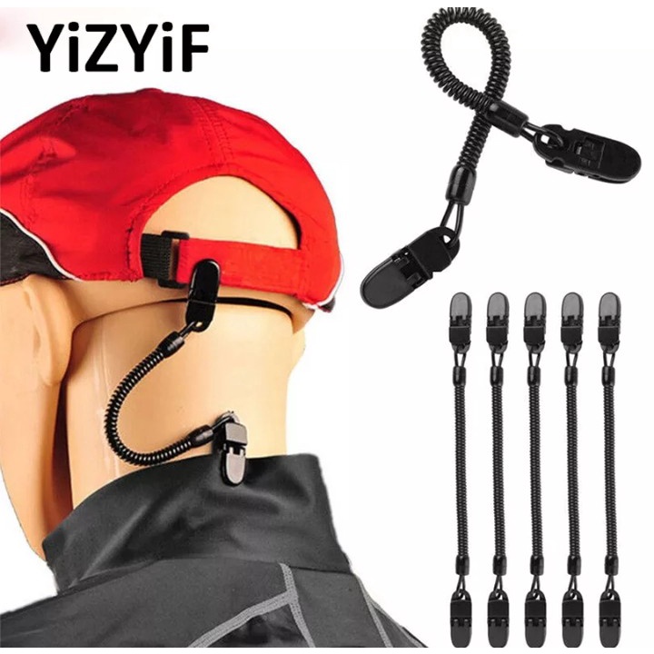 PRENDEDOR DE CHAPÉU ÓCULOS BONE OBJETOS EM GERAL AJUSTAVEL E COM MOLA CICLISMO CAMINHADA PASSEIOS TRABALHO LAZER COM TRAVA RESISTENTE NÃO SOLTA MATERAIL DE ALTA QUALIDADE