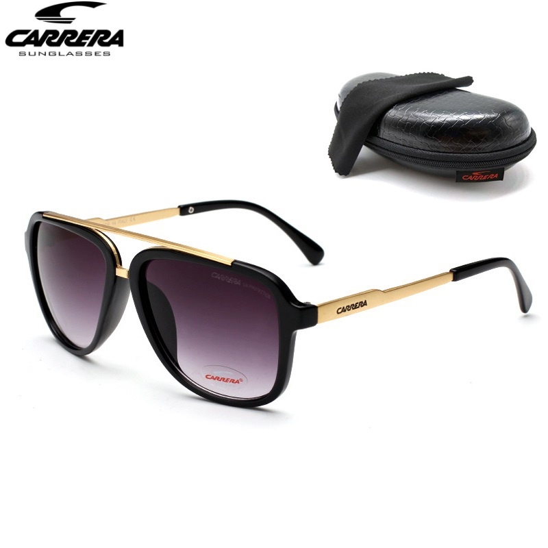 Óculos Carrera Retro Moda De Sol Personalidade Masculina Feminina Unisexo  0139 Com Caixa E Pano | Shopee Brasil