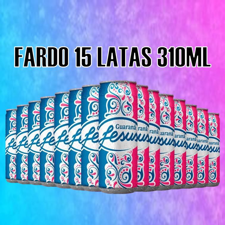 Guaraná Jesus Lata 310ml Pacote Com 15 Latas em Oferta na Shopee