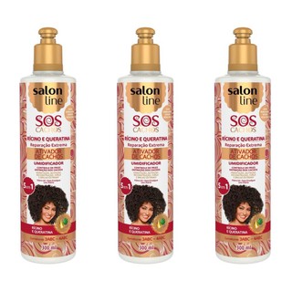 Salon Line Sos Cachos Ativador De Cachos Radiance Brilho Absoluto 300ml Kit C 03 Shopee Brasil