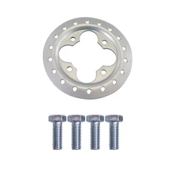 Flange do Cubo Dianteiro+Parafuso Cg 125 até 99/Titan/Today/Nxr 125/150/160 Bros