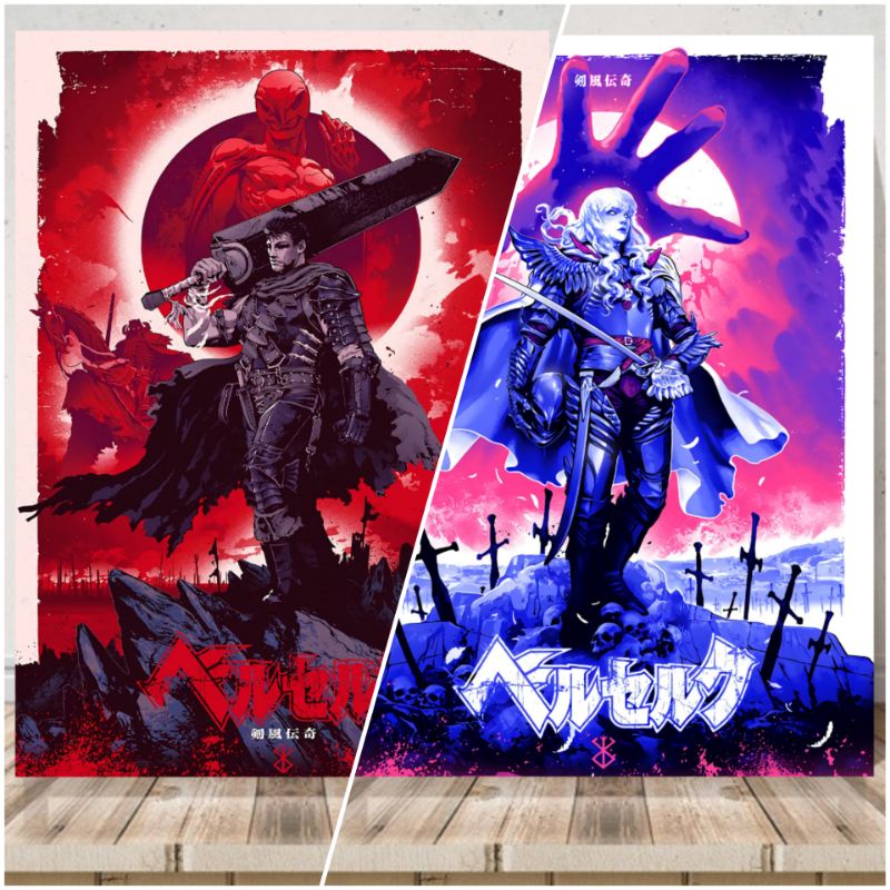Placa Decorativa - Berserk - Escorrega o Preço