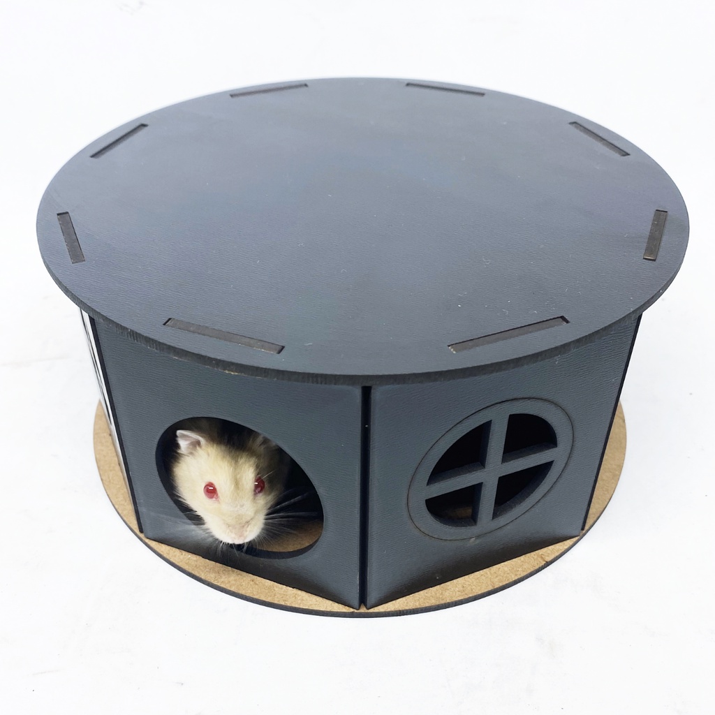 Brinquedo Para Hamster Toca Casinha De Roedor