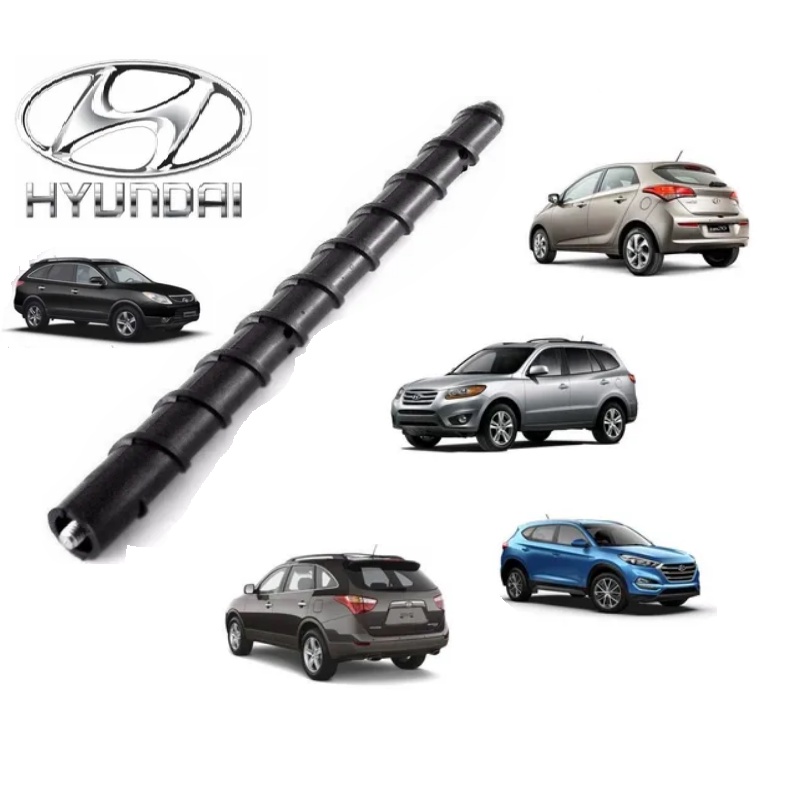Haste Antena de Teto traseira HYUNDAI Creta, Ix35, I30, Hb20, Hb20s, Tucson, Veracruz...