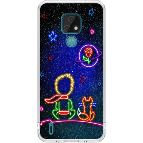 Capa de Celular Capinha Moto E7 Personalizada - Pequeno principe