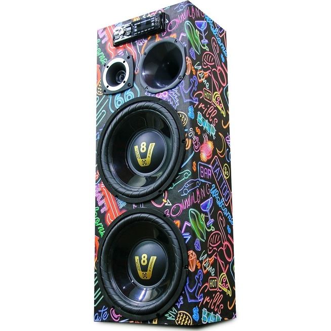 Caixa Ativa Residencial 2 Sub Radio Bluetooth Usb Residencial Taramps - Audio