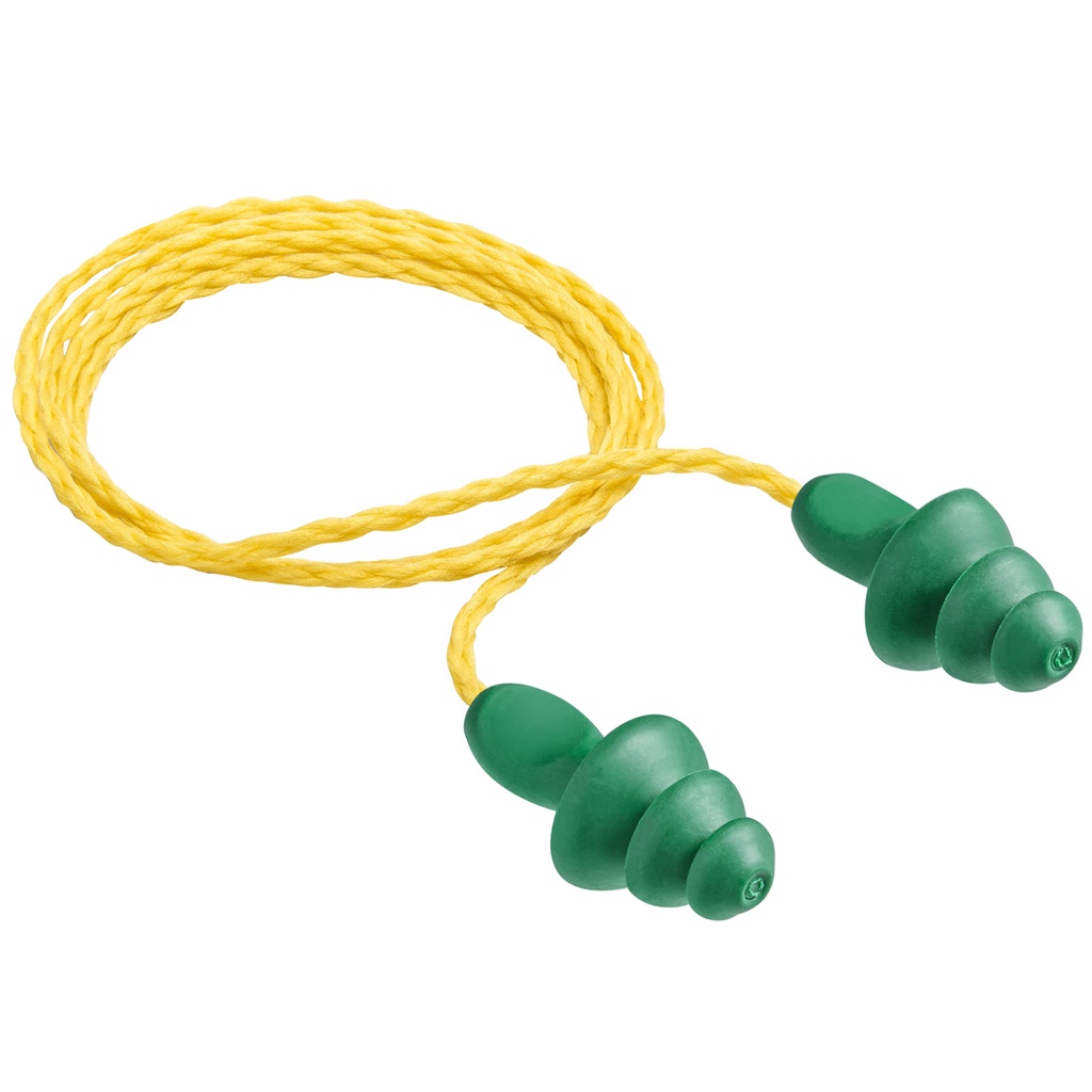 Protetor Auditivo 3M Elastômero Verde com Cordão Auricular Ouvidos 1290 16dB em Oferta na Shopee