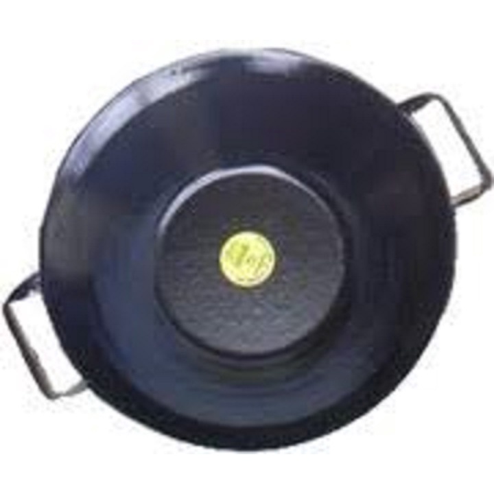 Tacho Esmaltado PRETO P/ Frituras N° 24 P (60cm) 18litros Ncg