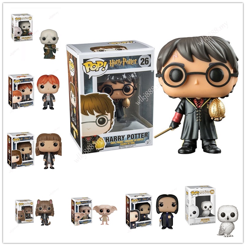 Funko Pop Harry Potter 01 Lunagood Hermione Ron Weasley Voldemort Dobby