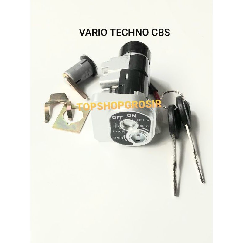 Conjunto De Chaves De Ignição Dianteiro Traseiro Vario Techno Cbs Carbu
