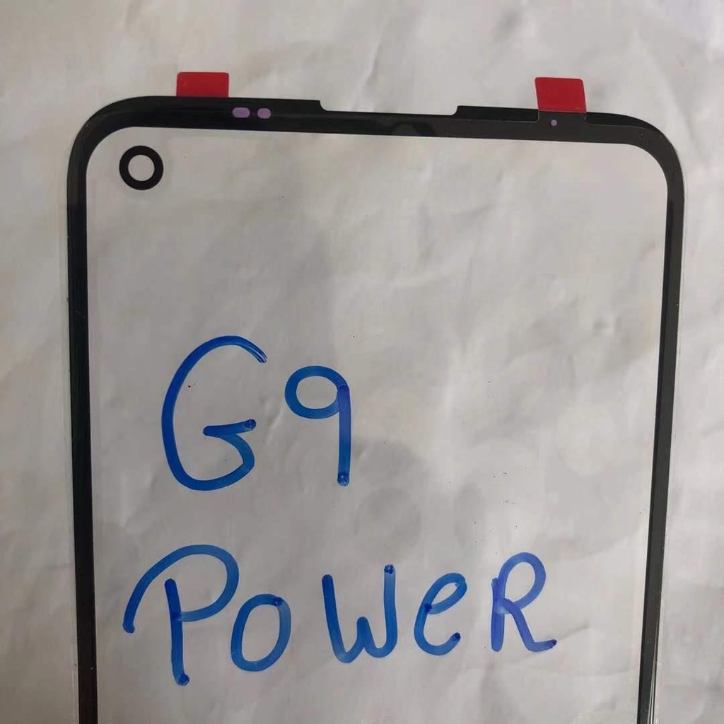 Motorola G9 power tela de vidro sem touch para Tela de Vidro Compatível Moto G9 POWER Note:(Reparo de celular Motorola vidro da tela frontal, substitua o vidro do celular)