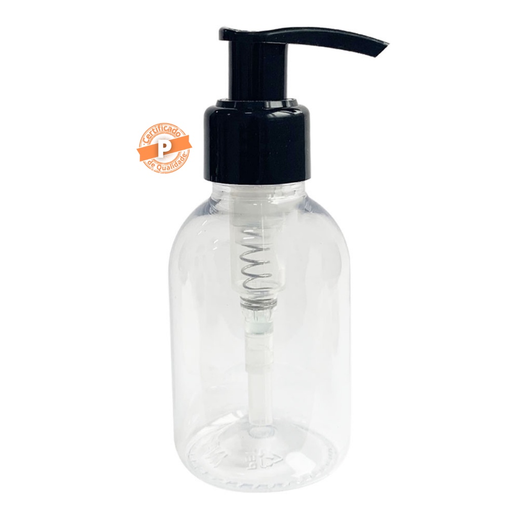 Frasco Pet 150ml C/ Válvula Pump (10 Unidades) em Oferta na Shopee