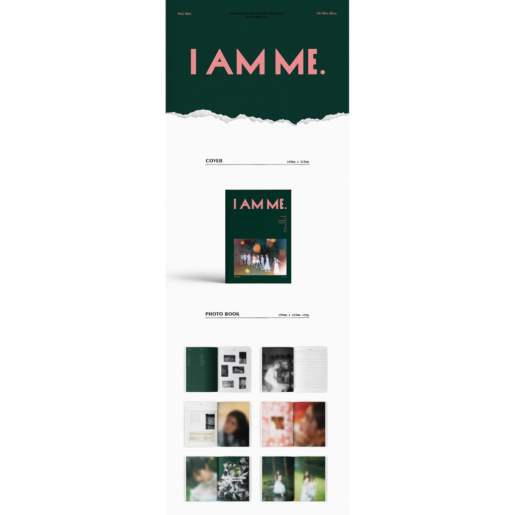 WEKI MEKI - I AM ME (5th Mini Album) | Shopee Brasil