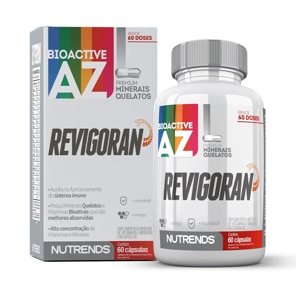 Multivitaminico A-z Sênior 50+ Vitalidade Top Vit 60 Cápsulas ...