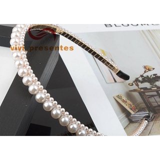 Tiara. Arco Linda Pedraria Delicada Promoção Acessórios femininos de cabelo Arco Luxo Pronta Entrega