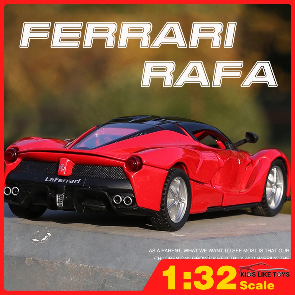 KLT 1 : 32 ferrari Laferrari diecast Modelo Carros De Brinquedo Do Carro Para Meninos Brinquedos Crianças Presente De Aniversário rafa supercar , Fildren's Menino Miniauto Veículo Caminhão em Oferta na Shopee