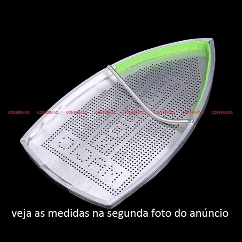 Sapata Alumínio Anti Brilho Teflon P/ Ferro Industrial