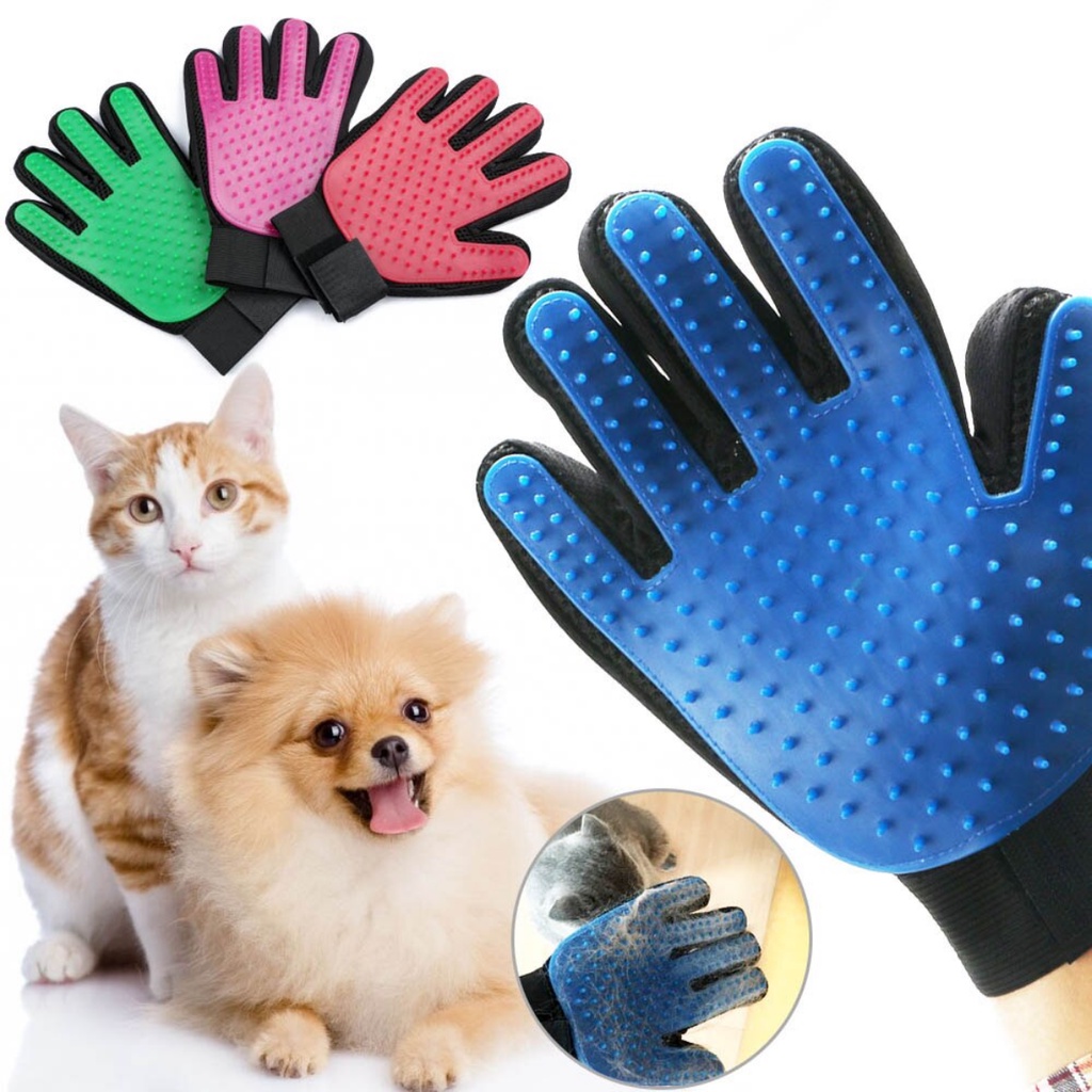 Luva Escova Tira Pelo de Gato Cachorro Nano Magnética | Shopee Brasil
