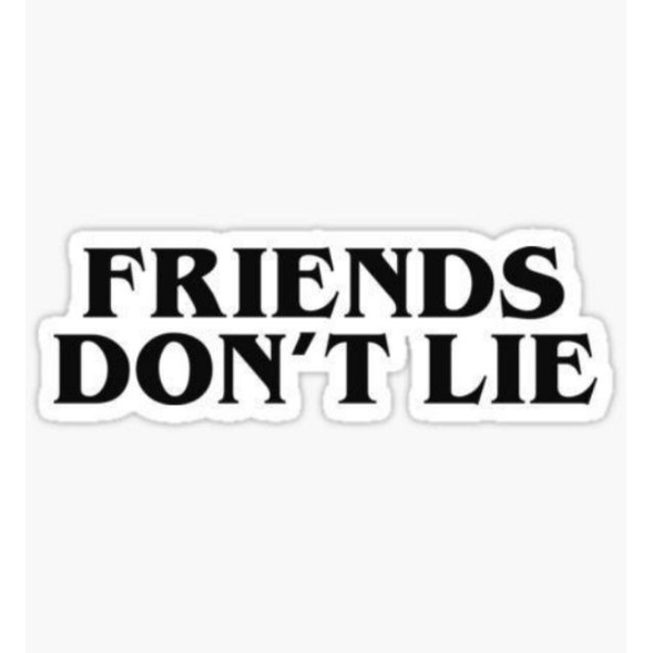 Stranger things friends don't lie série de tv terror suspense patch bordado