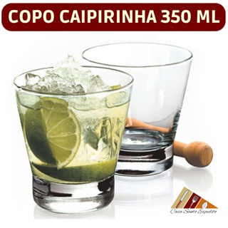 Conjunto 3 Copos Caipirinha Drink Coquetel Ilhabela Rocks 350ml Nadir Envio Imediato Kit 3 pçs em Oferta na Shopee