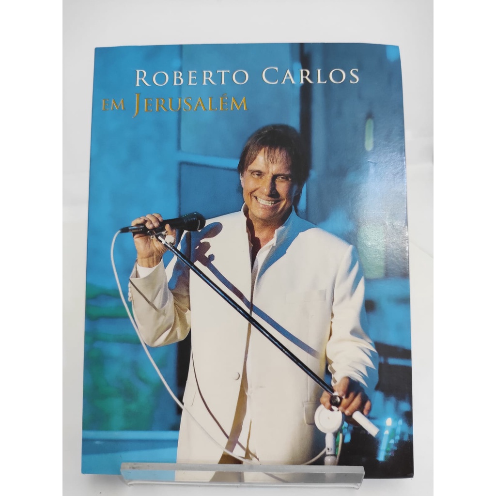 DVD ROBERTO CARLOS EM JERUSALÉM - DIGIPACK - (C16)