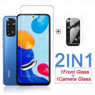 Pelicula Para redmi nota 11 pro vidro 2in1 câmera de vidro proteção redme note11s 5g/4g note11 Note10s Note11t 11 s 11 s 4g 2022 6.43