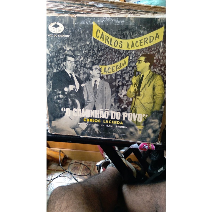 LP Carlos Lacerda O Caminhão do Povo(1958) A Voz do Silêncio