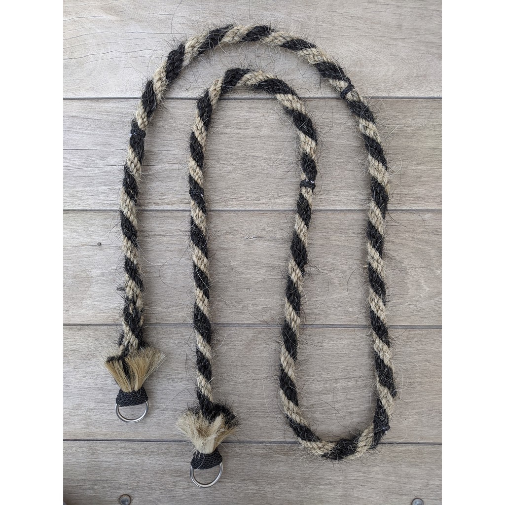 redea rédea para cavalo montaria em cabelo crina resistente artesanal + biqueira em couro legitimo