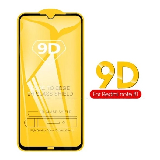 Película De Vidro 9d Xiaomi Note 7 8 8t 9 9s 9 Pro Note 10 10s Redmi 9