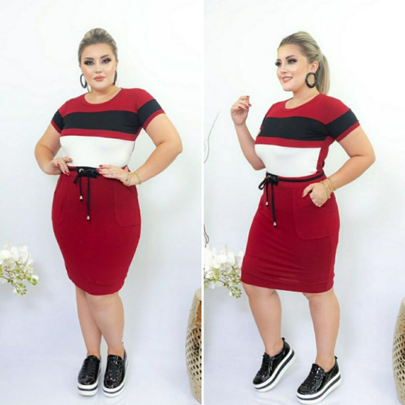 Conjunto saia + blusa, moda casual, tamanho P, moda feminina, moda casual,  moda evangelica, moda social | Shopee Brasil
