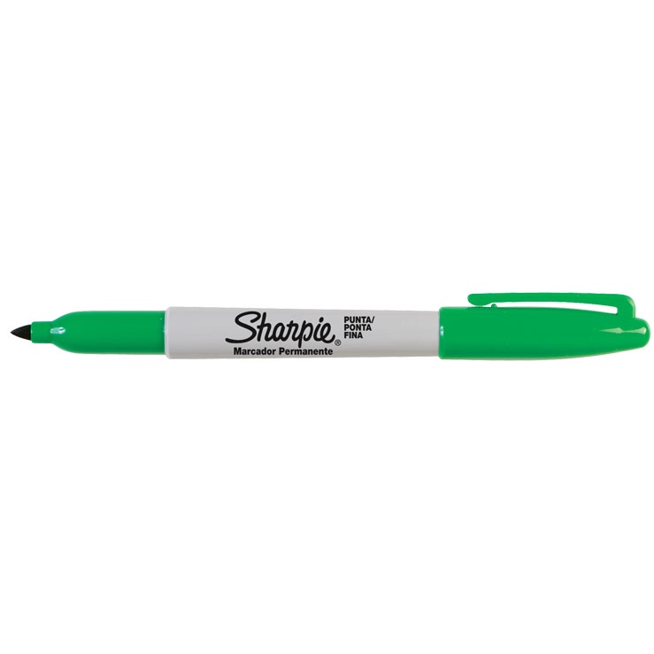 Marcador permanente Sharpie fino Verde