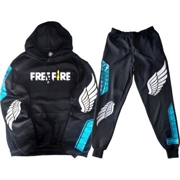 moletom free fire mercado livre