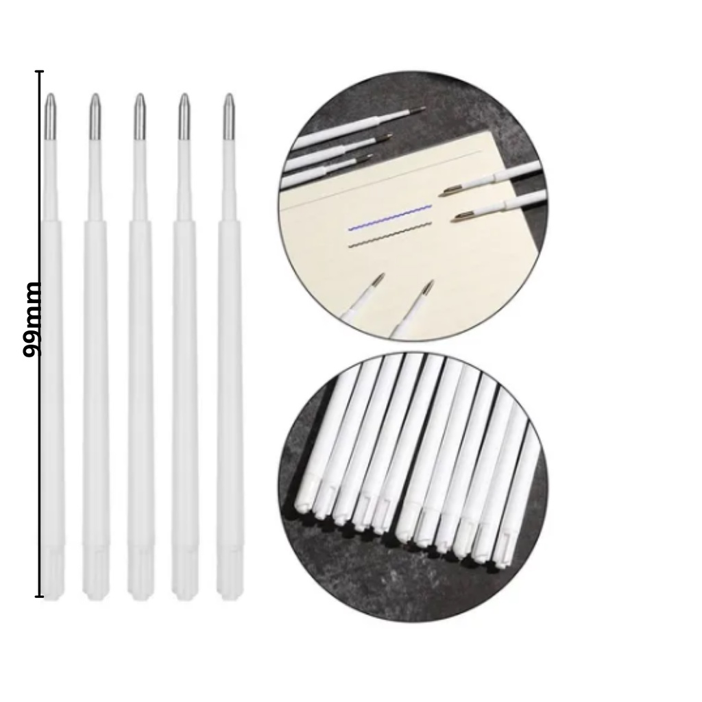 Carga para caneta Parker kit com 10 ou 5 peças