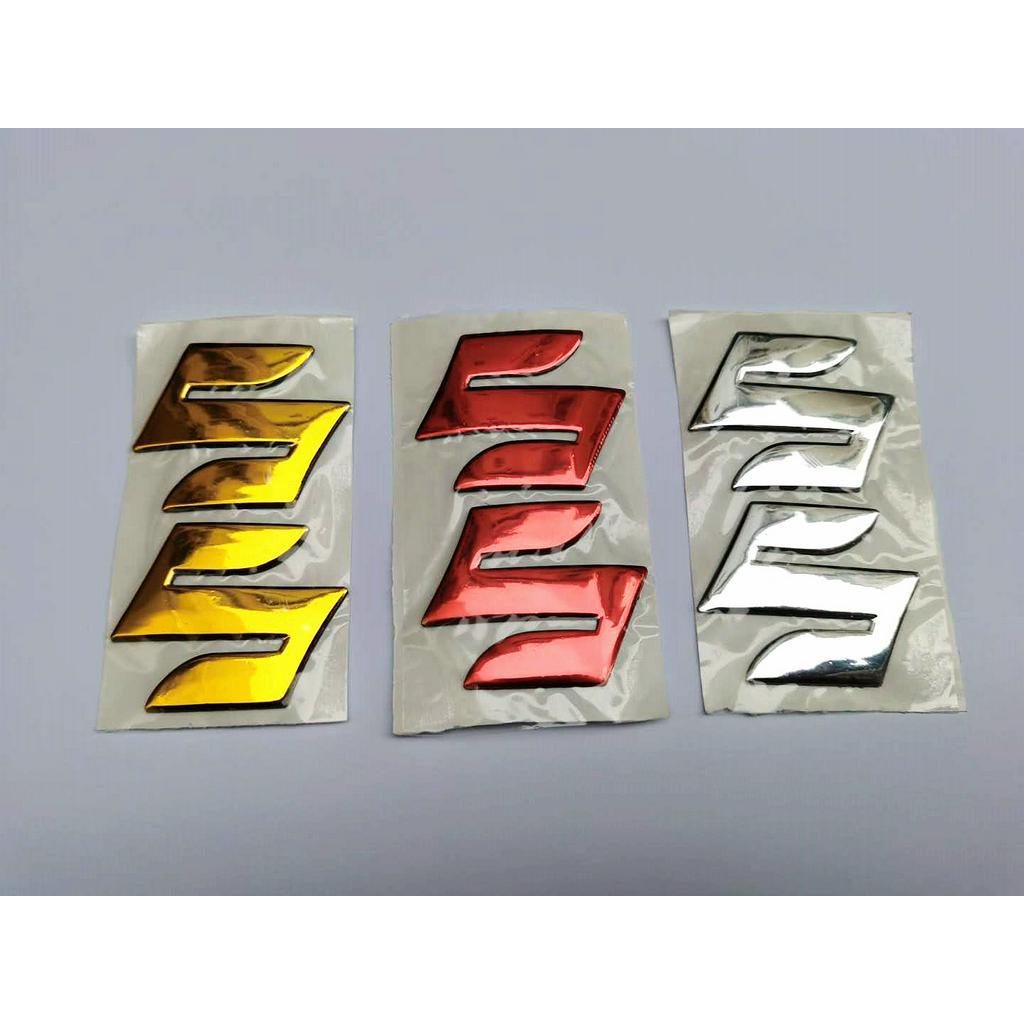 3d 1 Par Suzuki Adesivo Emblema Logo Decalques