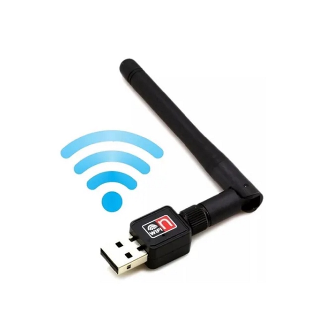 Adaptador Wireless Usb Wi-Fi Com Antena
