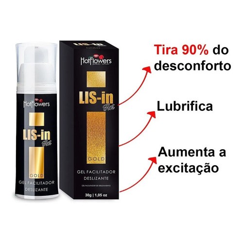 Anestésico Anal LIS-In 30g Hot Flowers | Shopee Brasil