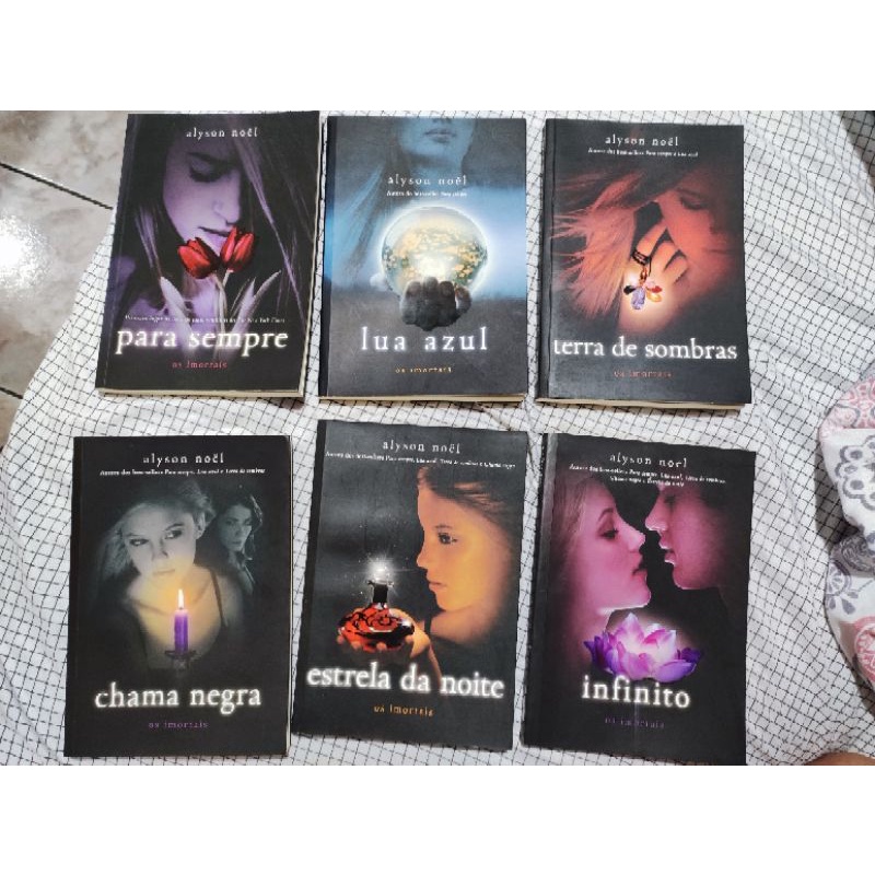 Livros Os Imortais Alyson Noel Saga Box Coleção completa 6