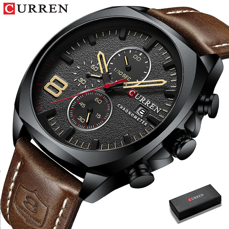 CURREN Men Watches Top Brand Luxury Military Analog Quartz Sport Waterproof 30M 8324