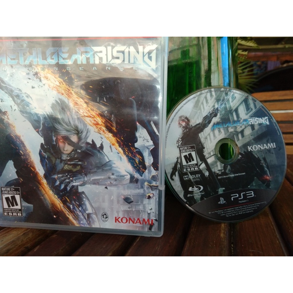 Metal Gear Rising Revengeance Ps3 Mídia Física
