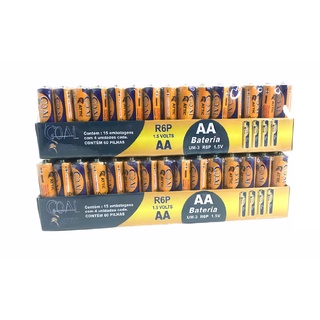 Pilha Normal Aa AAA Palito 1,5v 2a 3a R6p 60 Original Atacado Caixa