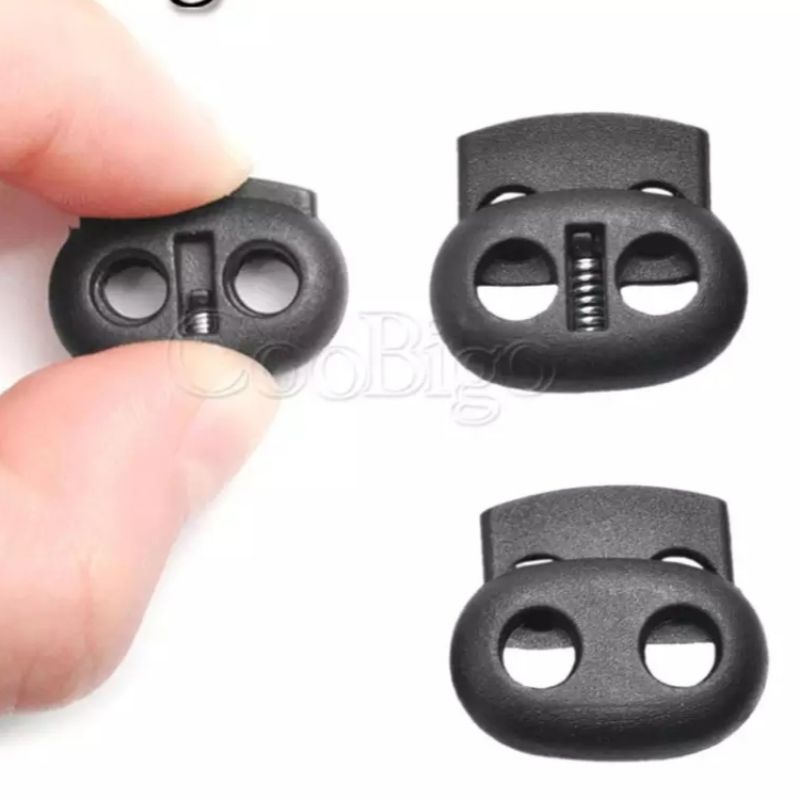 Estrangulador Passador Regulador de Elástico Cordão Duplo