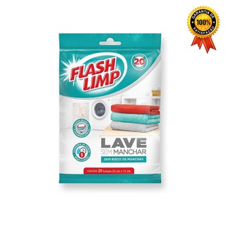 Panos Lave Sem Manchar 20 Pecas SAN7764 Flash Limp
