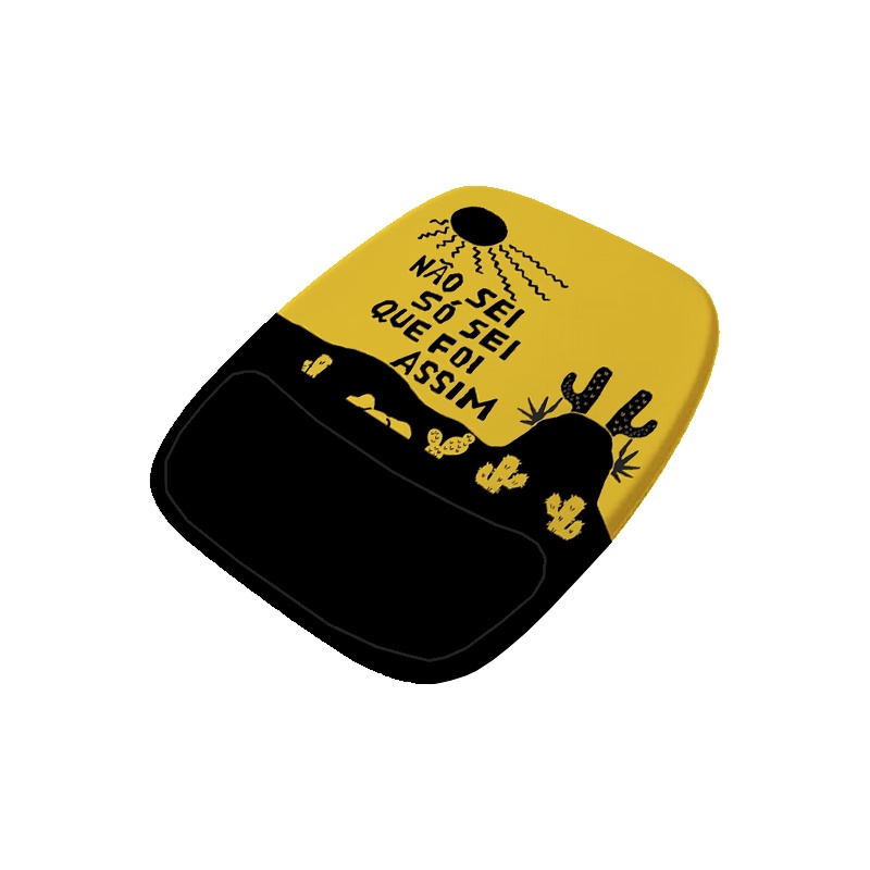 Mouse Pad Ergonomico Retangular Não sei só sei que foi assim