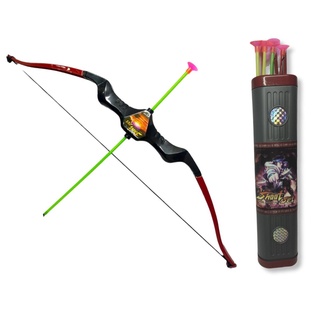 Arco e Flecha de Brinquedo com 6 flecha e bolsa suporte