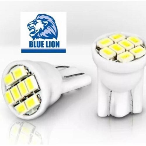 15 Lampadas T10-8 Leds Smd Pingo Luz W5w 1026 Automotivo