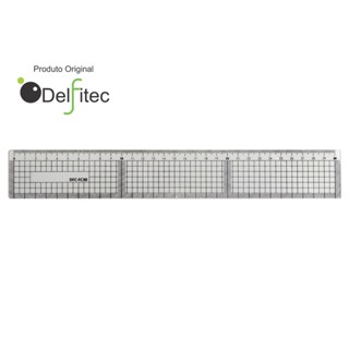Régua 30cm Quadriculada Milimetrada Flexivel para Modelagem Corte e Costura Patchwork em Oferta na Shopee