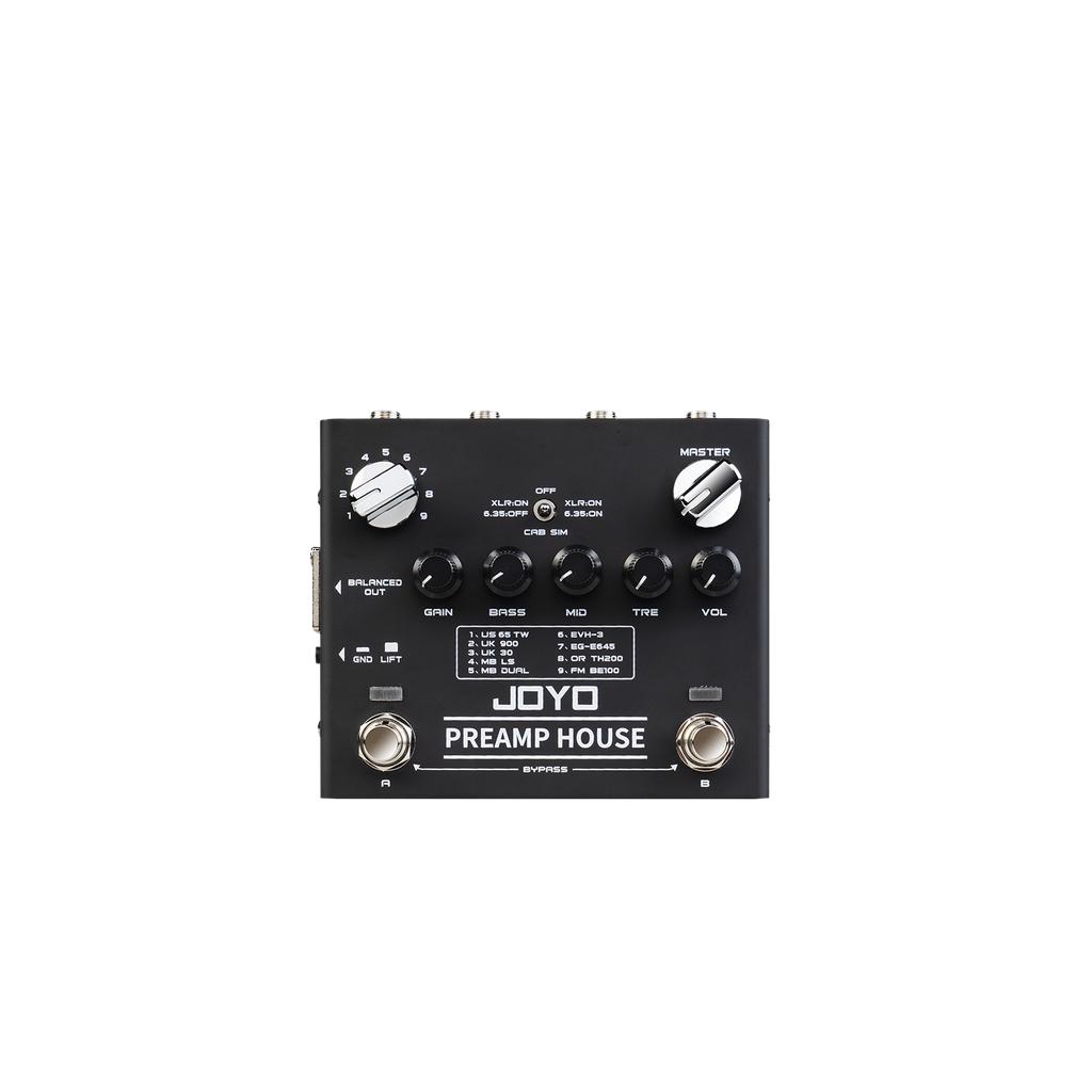Pedal guitarra overdrive distortion Joyo Preamp House Shopee Brasil