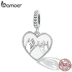 Bamoer 925 Pingente De Prata Para Mulheres