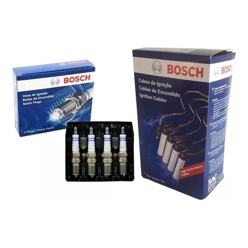 Kit Jogo Vela Cabo Vela Ignicao Golf 1999 A 2001 2.0 8v Apk