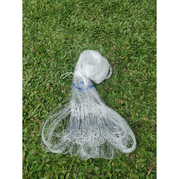 Tarrafa Para tainha, cascudo Malha 2.5cm (5 esticada) fio 0.40mm escolher tamanho da roda